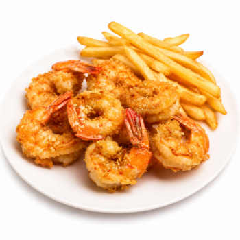 Fried Shrimp With Fries