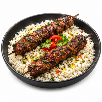 Beef Stick Over Rice